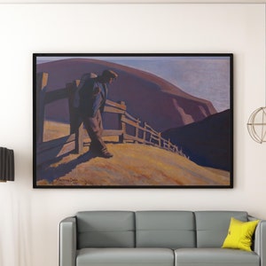 Maynard Dixon No Place to Go Canvas/Poster Wall Art Reproduction