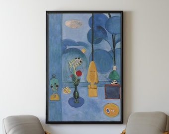 マティス：Snow Flowers フレーム付ポスター(Snow Flowers)：ポスター