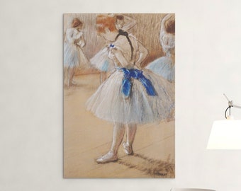 Degas Ballerina Art Print: Impressionist Canvas/Poster Reproduction