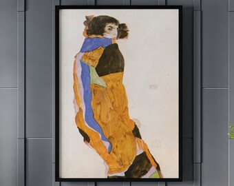 Egon Schiele: The Dancer Moa Expressionism Art Print