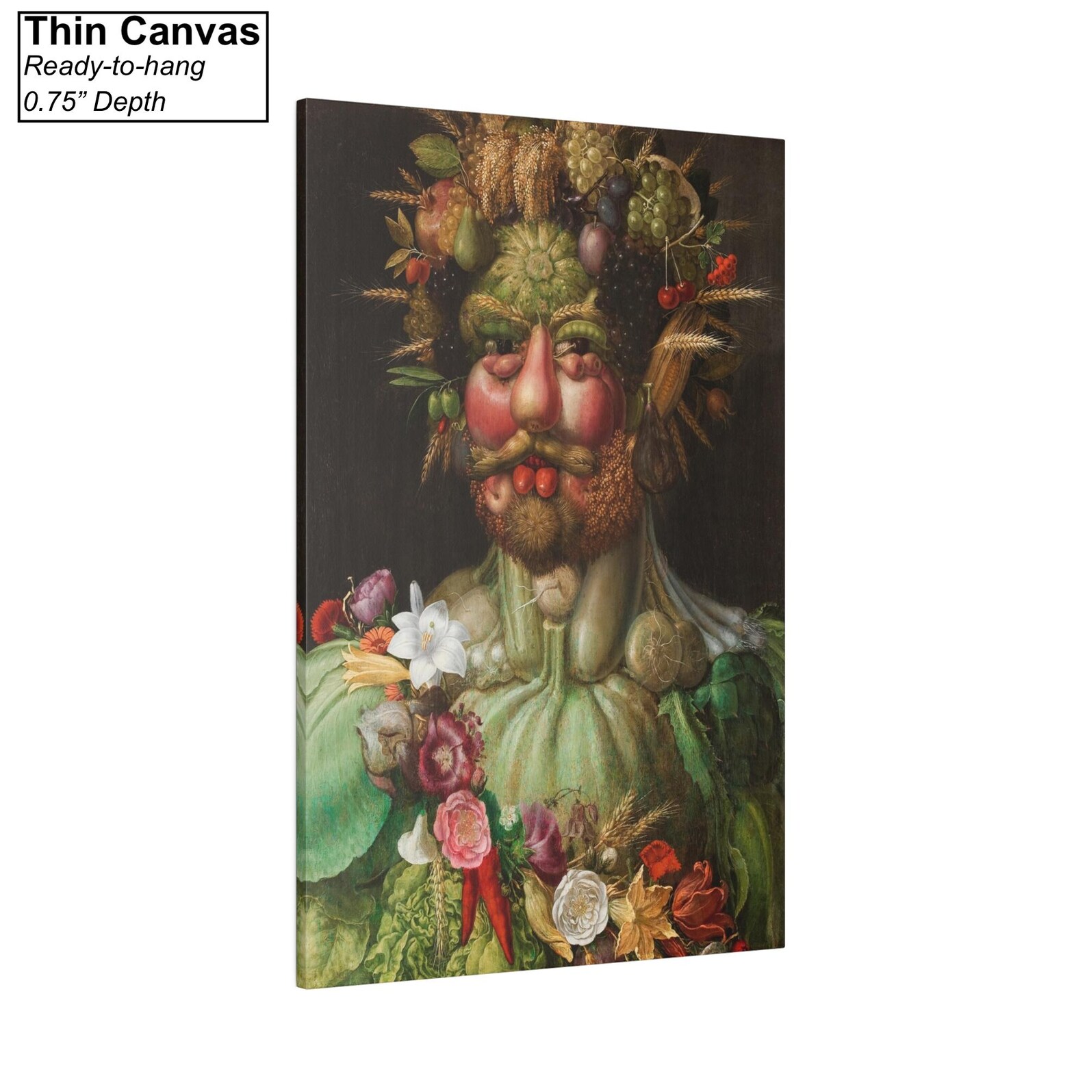 Giuseppe Arcimboldo Rudolf II of Habsburg as Vertumnus Canvas Wall Art ...