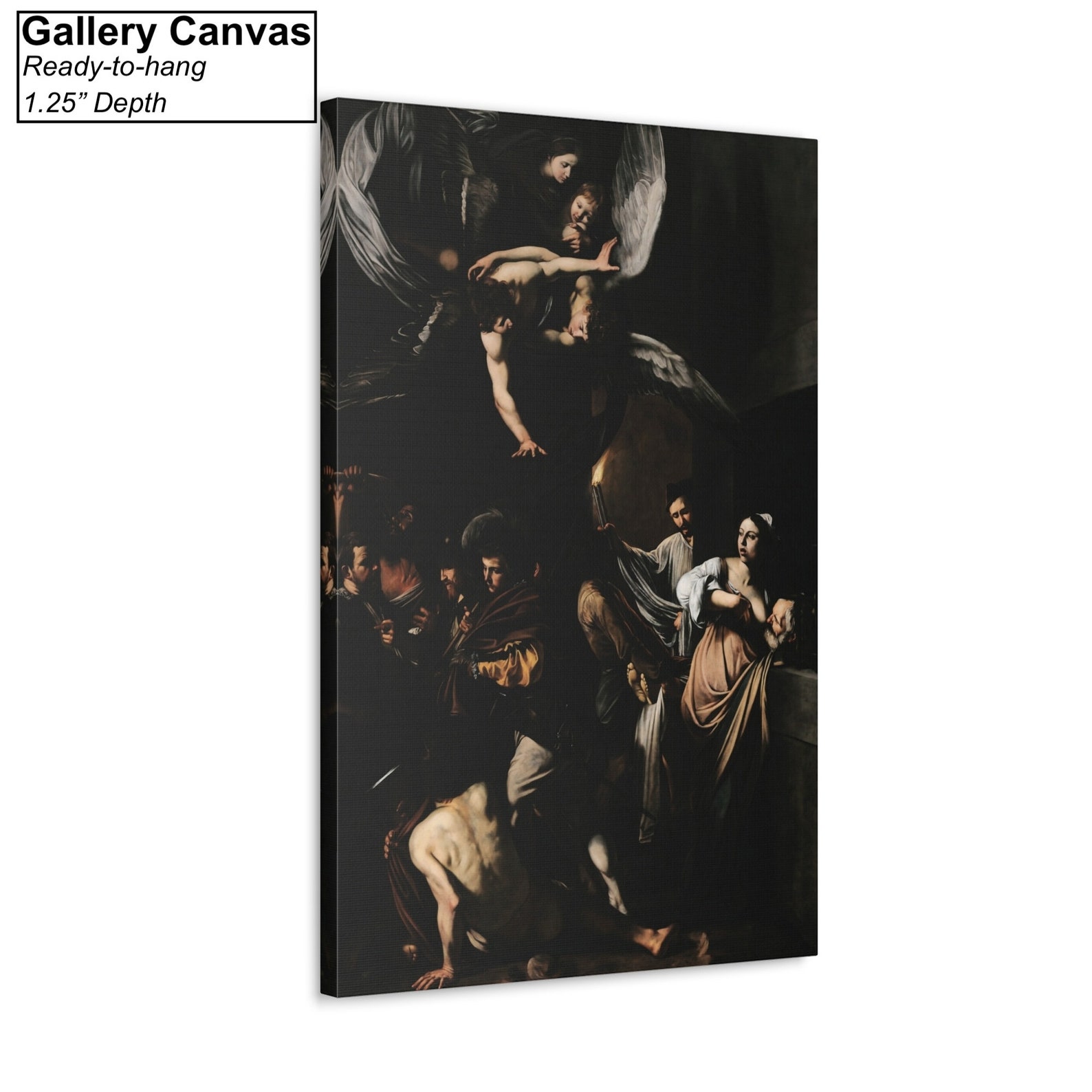 Caravaggio: the Seven Works of Mercy - Baroque Art Print, Canvas or ...
