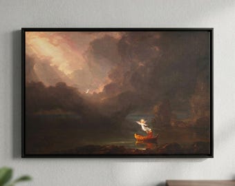 Thomas Cole - Voyage of Life: Manhood - Romanticism Landscape Art Print
