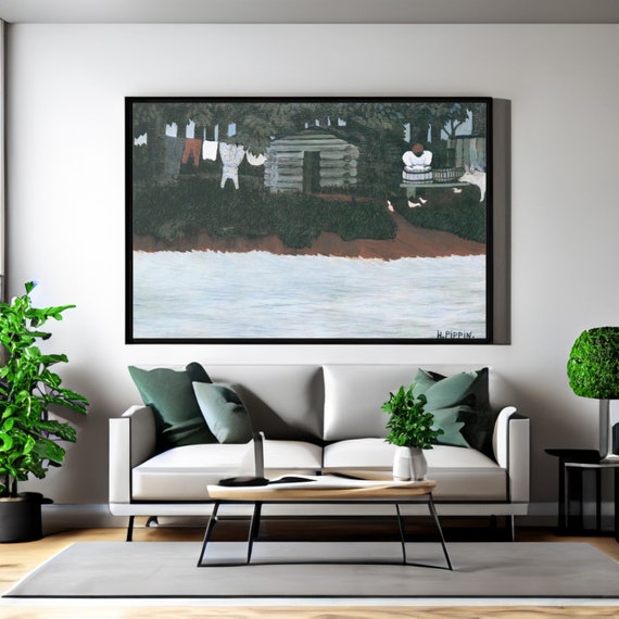 ホレス・ピピン ザ・ウォッシュ キャンバス/ポスター ウォールアート