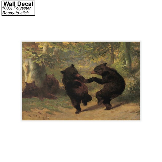 Amazon.com: Dancing Bears Framed Art Print by Beard, William