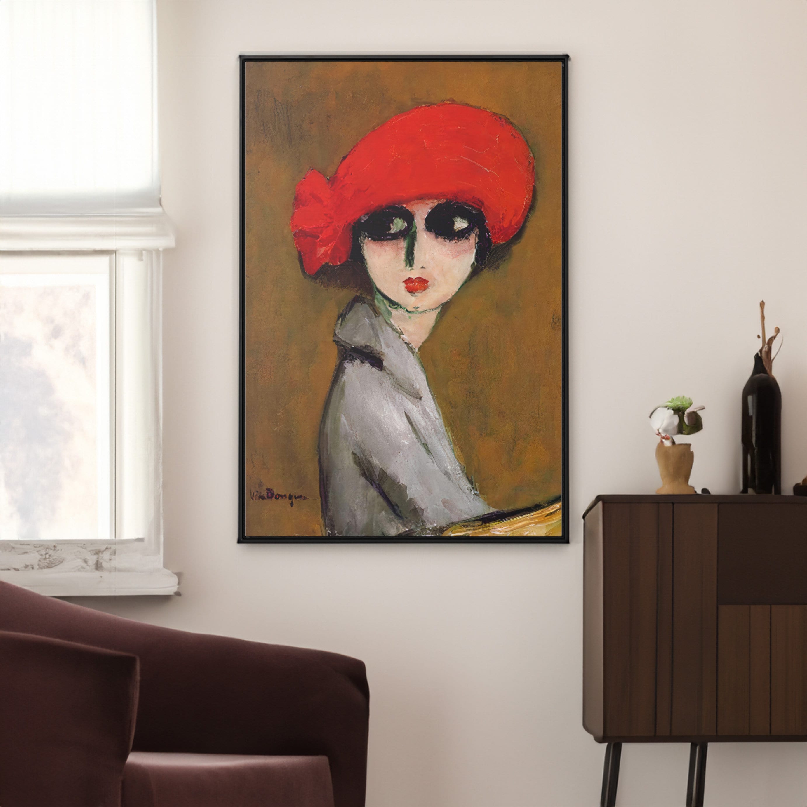 Kees Van Dongen - the Corn Poppy - Fauvism Art Print - Etsy