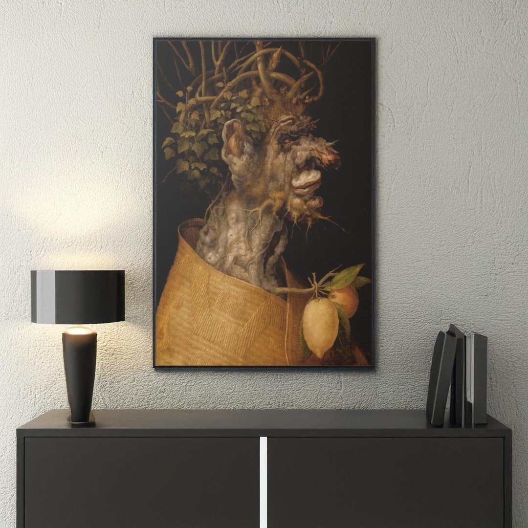 Giuseppe Arcimboldo Winter Canvas/poster Wall Art Reproduction ...