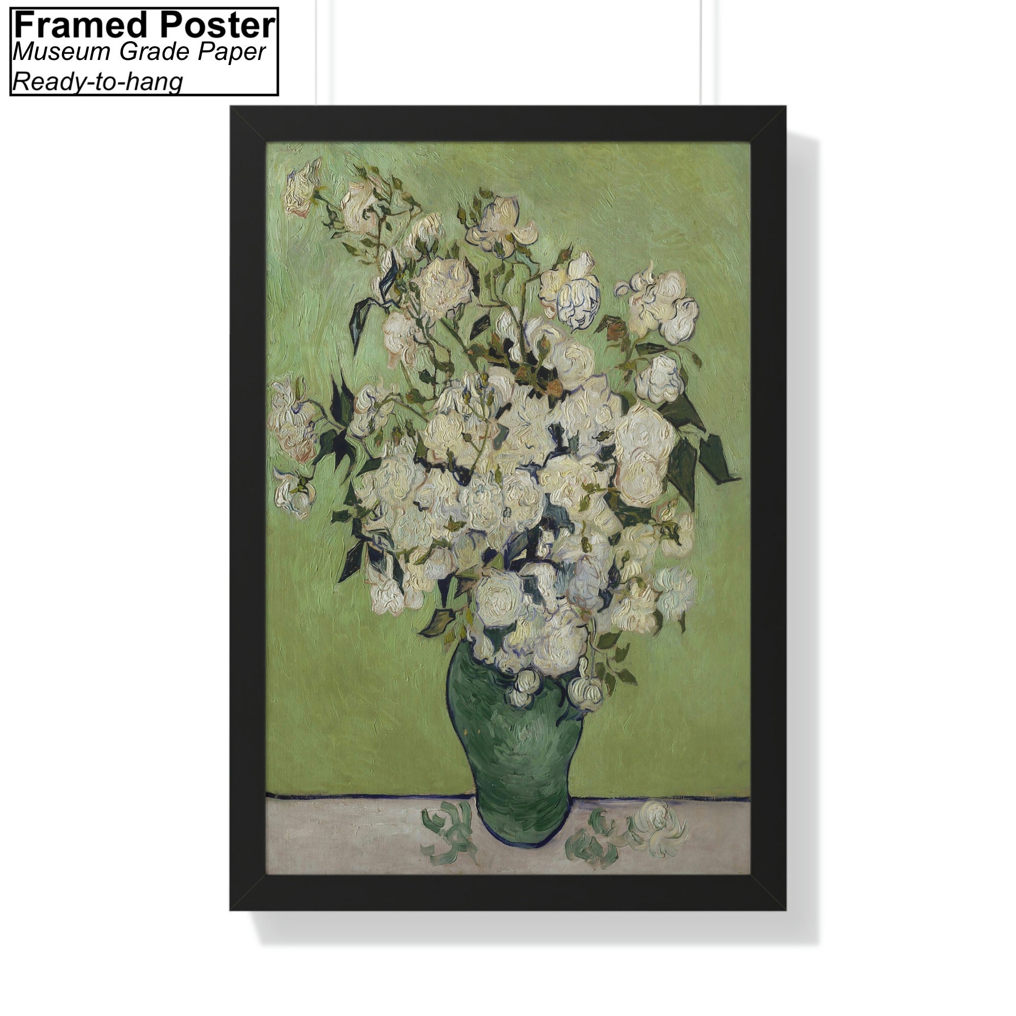 バラの花瓶 ヴィンセント ヴァン ゴッホ キャンバス ウォール アート