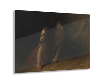 Dante's Inferno by Wilhelm Trübner Reproduction Painting for Sale