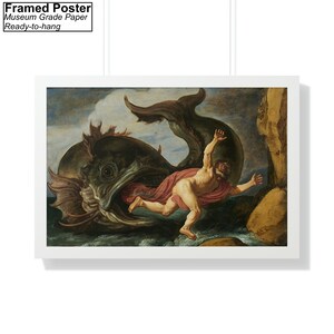 Jonah and the Whale by Pieter Lastman Canvas Wall Art Reproduction - Etsy