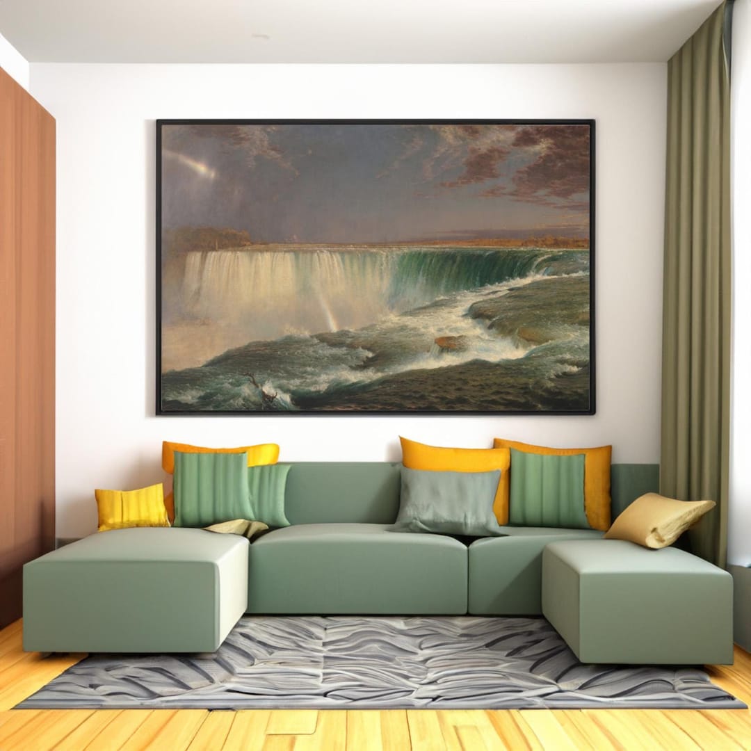Frederic Edwin Church Niagara Falls Canvas/poster Wall Art