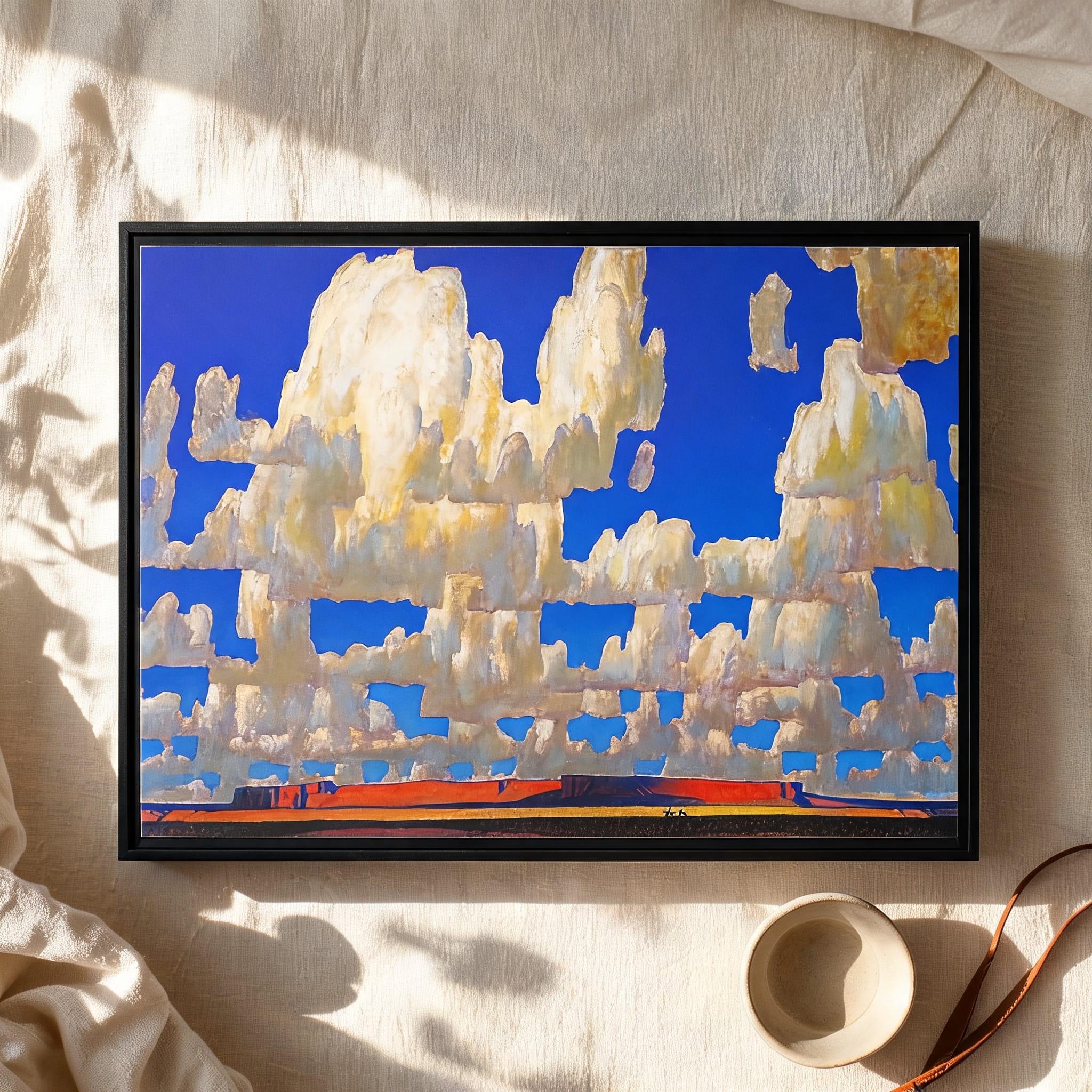 Maynard Dixon Cloud World Canvas/poster Wall Art Reproduction