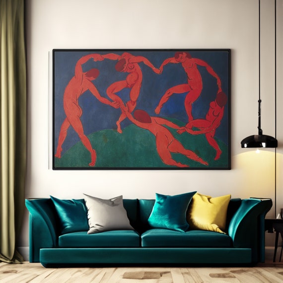 Henri Matisse Dance Art Print: Abstract Canvas/poster Reproduction