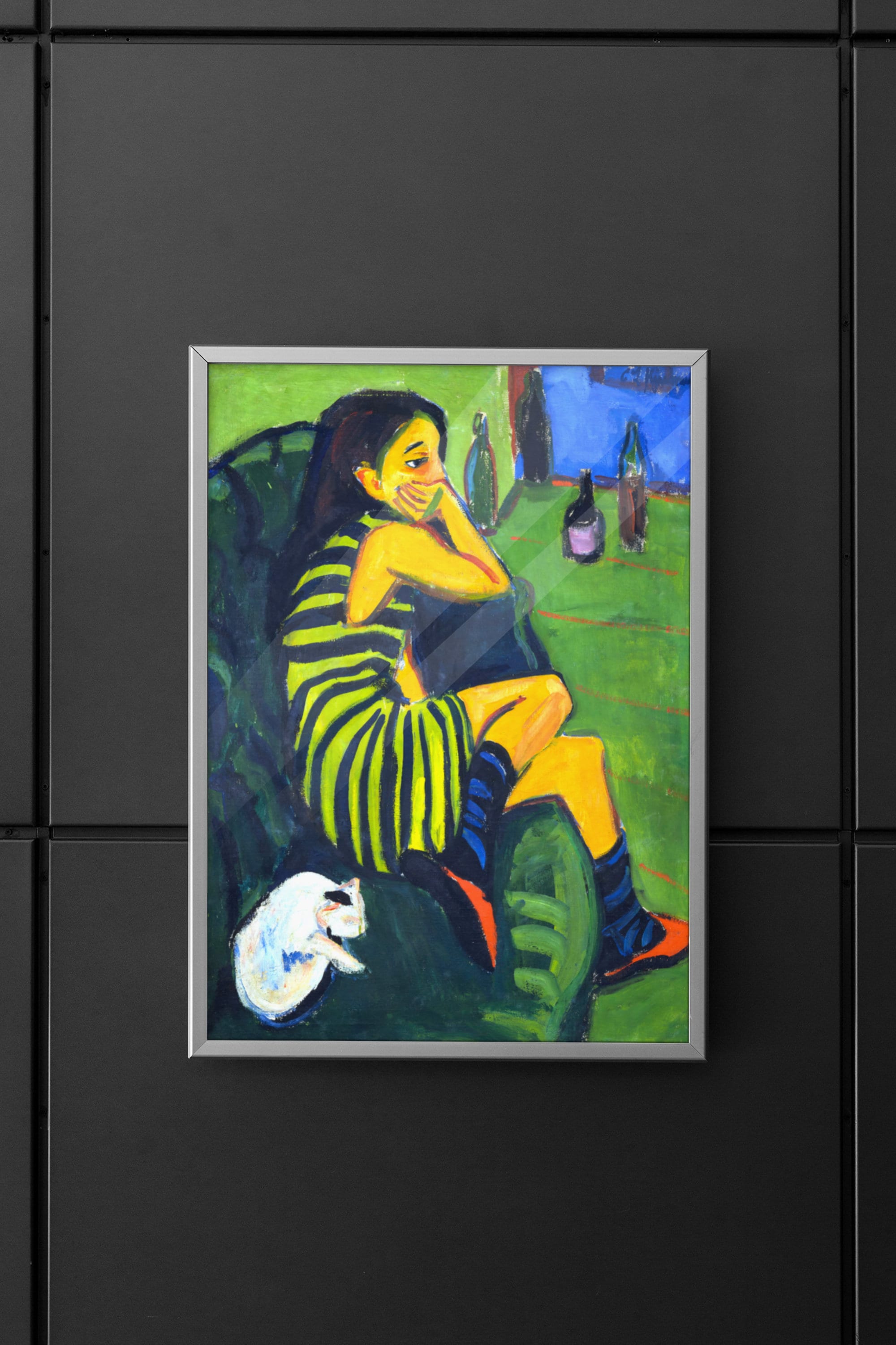 Ernst Ludwig Kirchner 'female Artist' Expressionism Art Print - Etsy