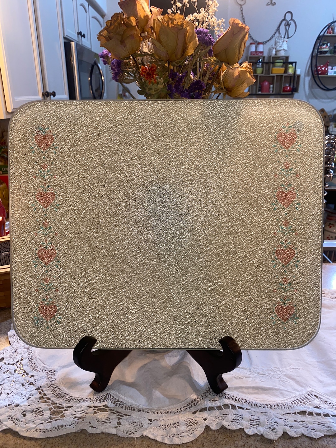 Corning Corelle Counter Saver Glass Top Cutting Board Etsy