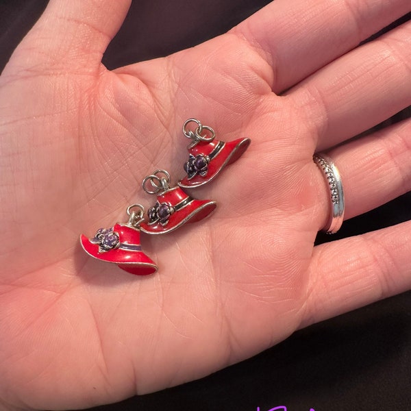 Red Hat Society Charms, DIY Bracelets, DIY Jewelry Making, Necklace and Bracelet Supplies