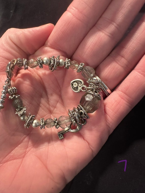 Charm Bracelet, MultiCharmed, Silver Bracelets, Si