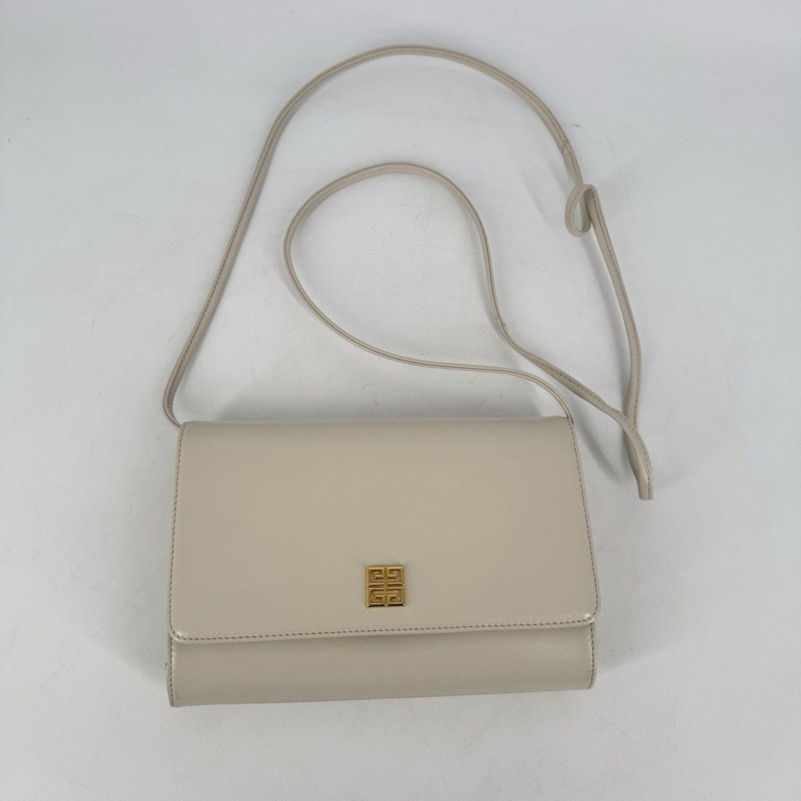 GIVENCHY　Vintage　Ivory　Leather Handbag Vintage Givenchy Handbag - Etsy