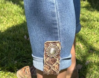 Magnetic Hem Cuffs – Adjustable Pant Leg Holders, Shirt Sleeve Cuffs