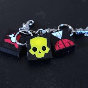 Helldivers 2 keychain set