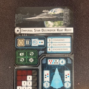 Imperial Star Destroyer Tarot-Schiffskarte