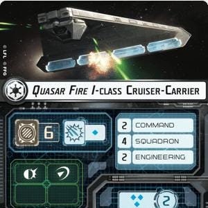 Carte de bateau de la taille d'un tarot Quasar Fire