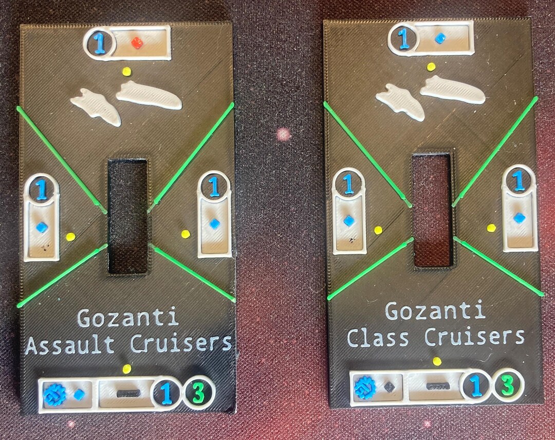 Star Wars Armada Gozanti Ship Token Stl Pack - Etsy