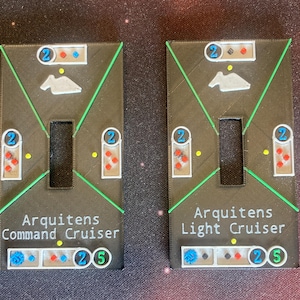 Star Wars Armada Arquitens Cruiser ship token stl pack