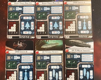 Rebel tarot-size ship card