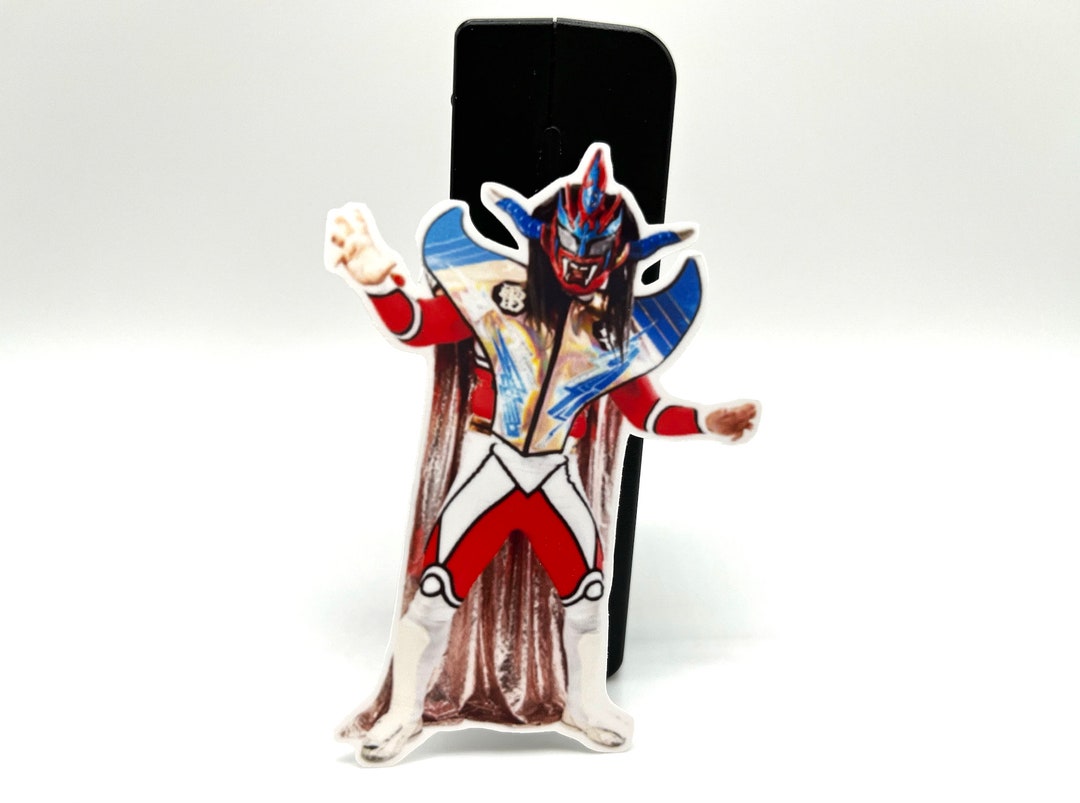 Jushin Thunder Liger Sticker 8 gift . Birthday . Wrestling . Japan