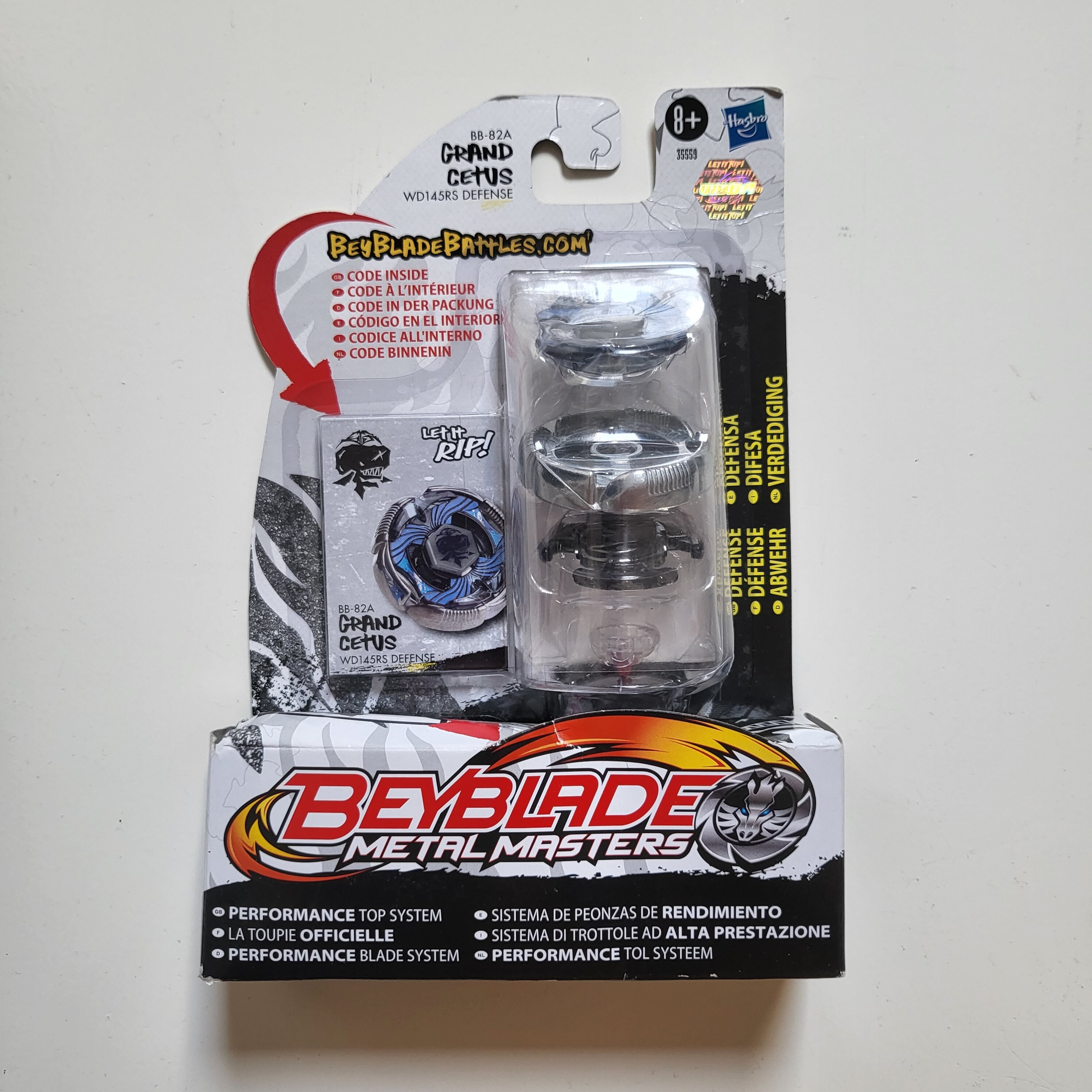 Lançador Beyblade Supergrip - B9510 - Hasbro - Dorémi Brinquedos