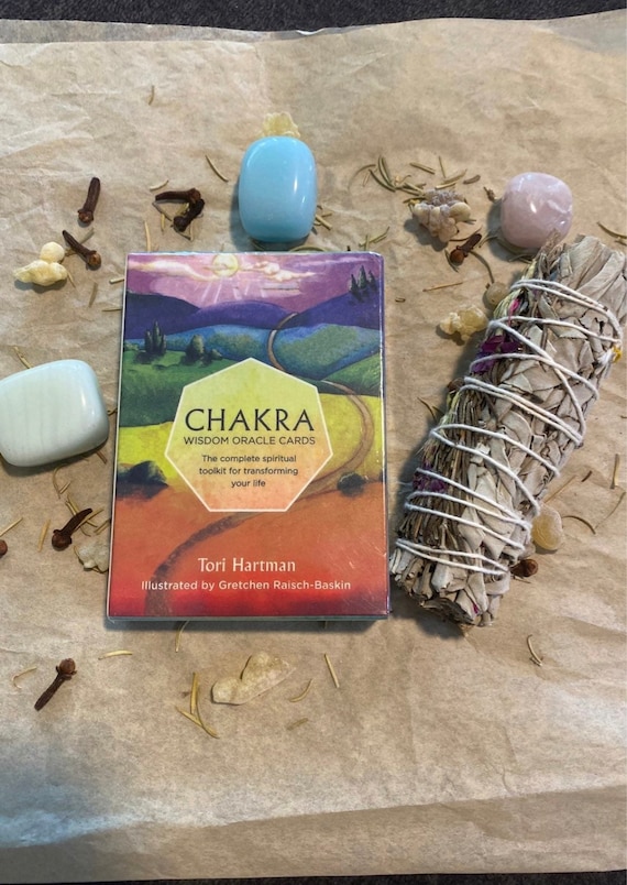 Chakra Oracle Cards - Etsy