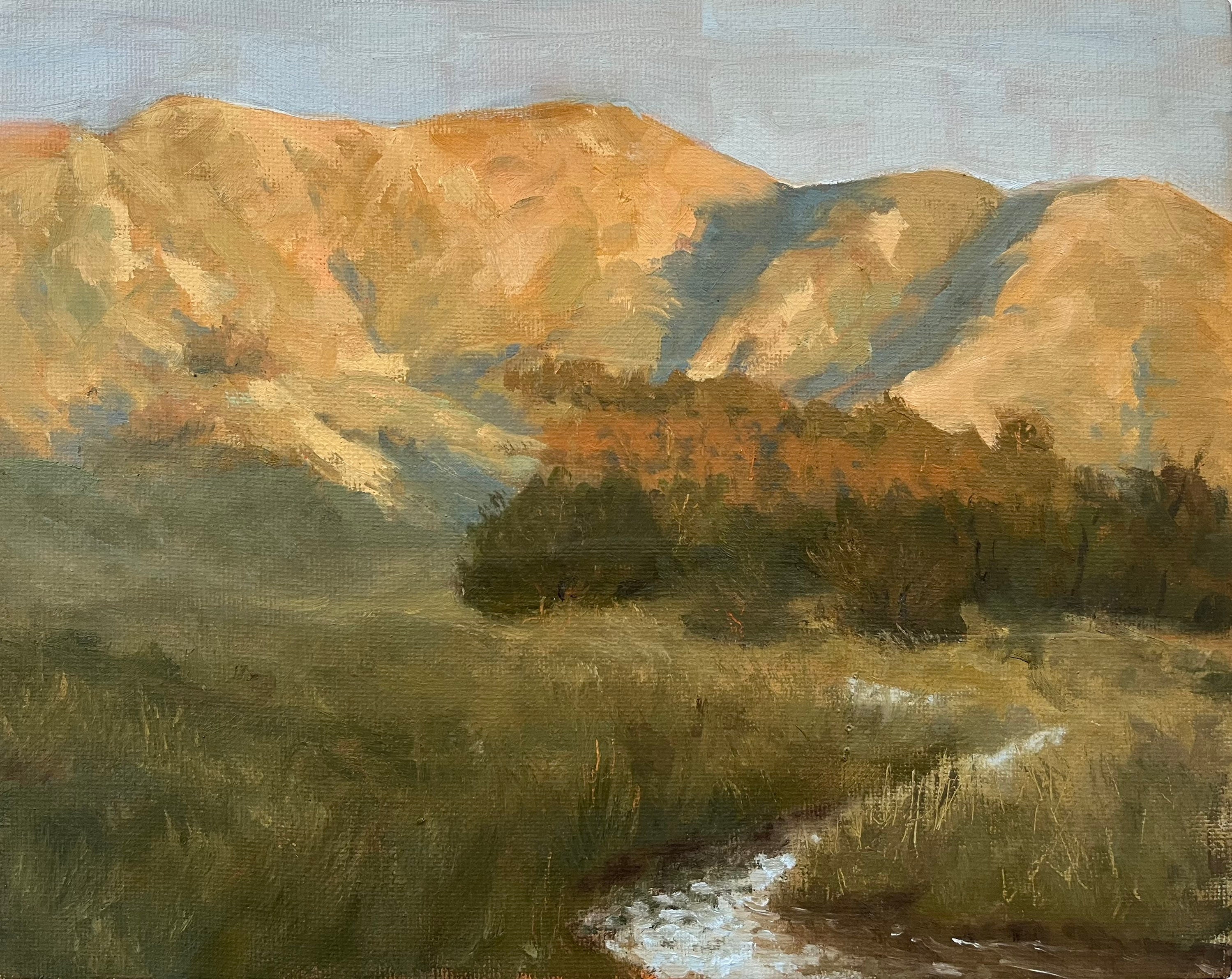 Moria Khazad Dum landscape 1 - Handmade oil painting on canvas on demand