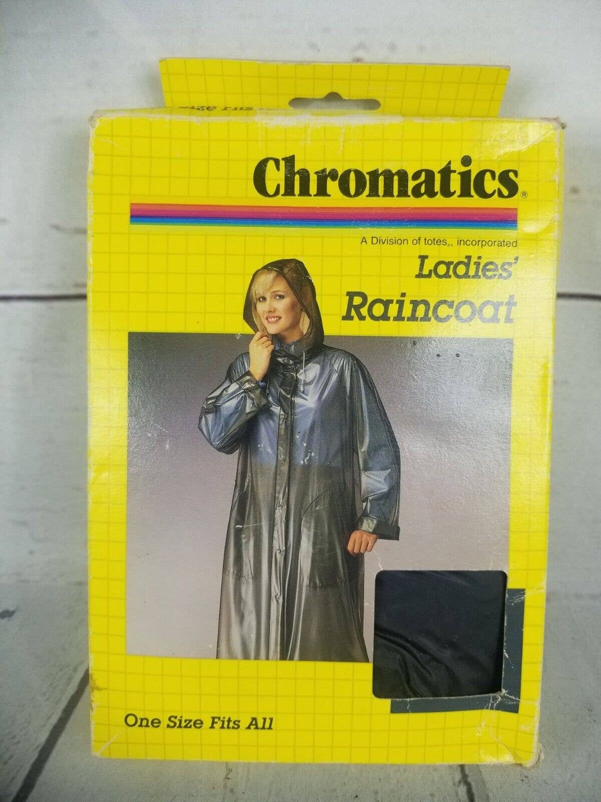 NOS Vintage Totes Chromatics OS Ladies Raincoat Jacket PVC - Etsy
