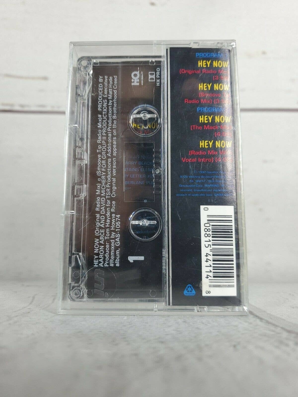 Brotherhood Creed: Hey Now: Cassette Single Brotherhood Creed: Hey Now: Cassette Single