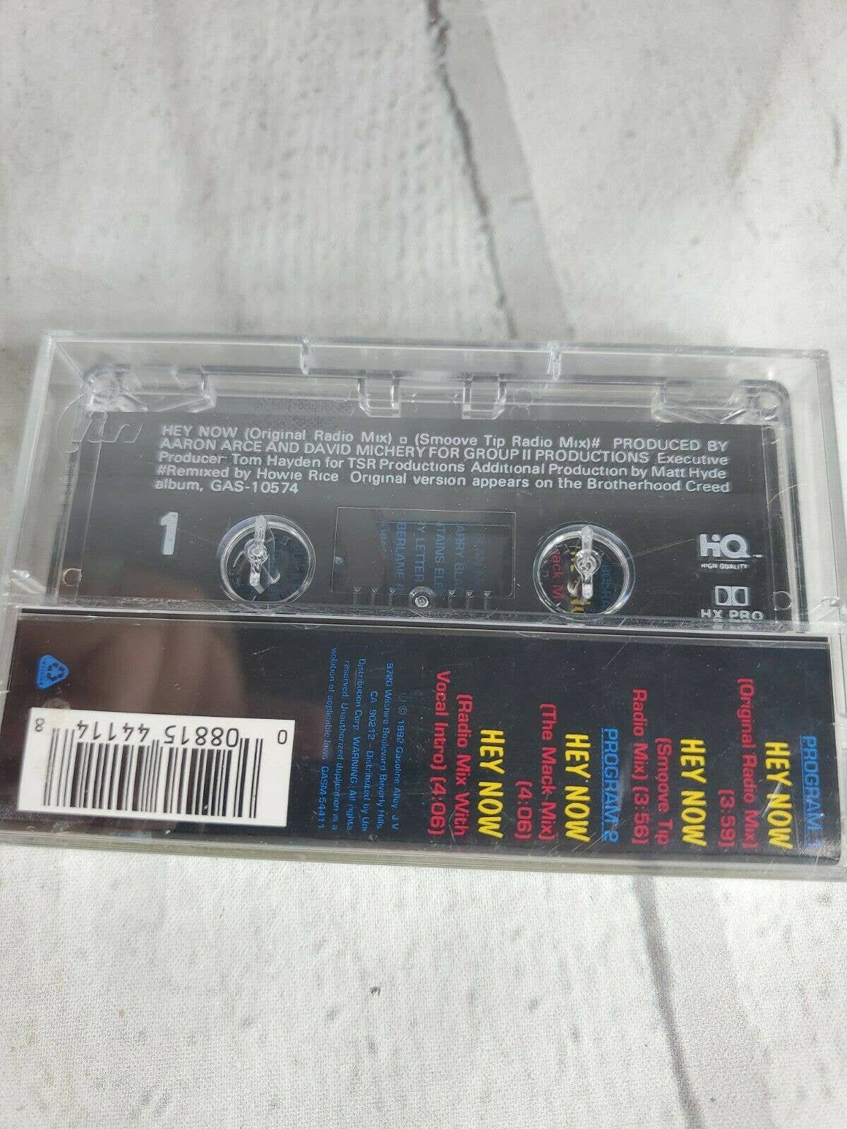 Brotherhood Creed: Hey Now: Cassette Single Brotherhood Creed: Hey Now: Cassette Single