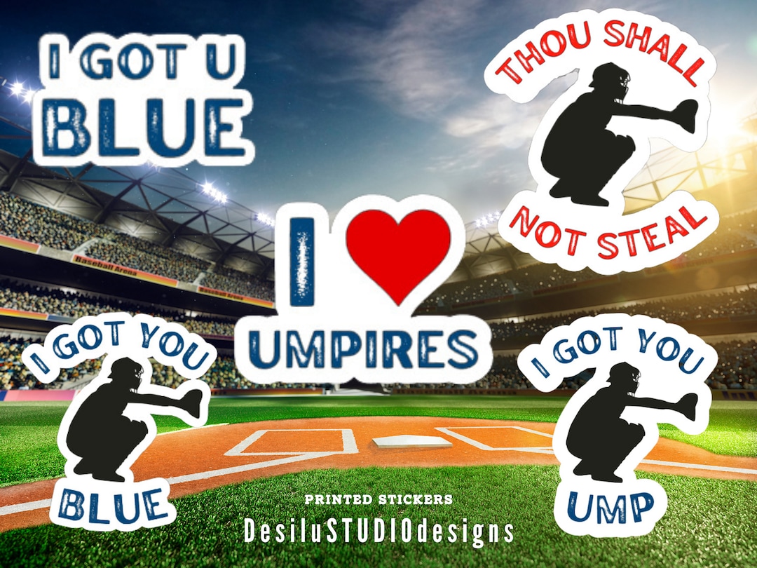 Catchers Stickers,catcher's Mask, Helmet Sticker, Umpire Sticker