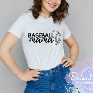 Baseball Mama Svg, Baseball Sports shirt Svg, Summer Baseball Fan png, Sublimation baseball, distressed ball Svg, cutting file Cricut