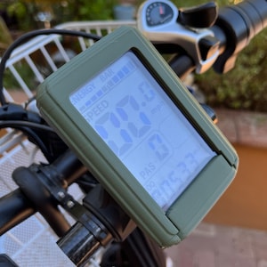LECTRIC Army Green WATER RESISTANT Screen Protector with M5 screens (Built in Acrylic Shield)