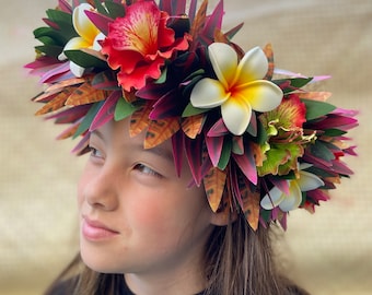 Silk Lei Po'o - Etsy