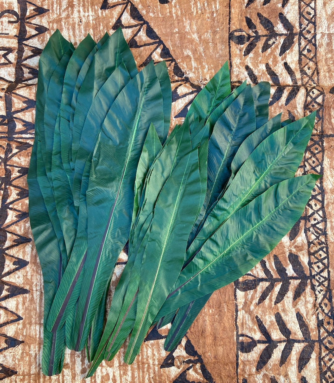 200 Artificial Silk Ti Leaves Bulk Pack Auana Premier Designer Etsy