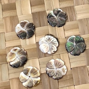 Baby Hibiscus Mother of Pearl MOP Seashells DIY Polynesian Costume Making Ori Tahiti Siva Samoa Hula Dance Fiji Māori Marquesas Cook Islands