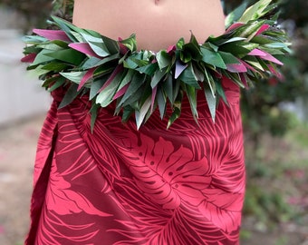 Keiki Silk Ti Leaf Hip Hei: Hula, Ori Tahiti Dance