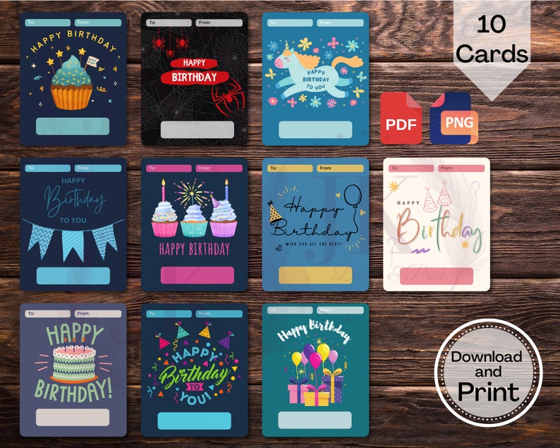 Birthday Money Card Holder 2023, Happy Birthday Money Gift Card Holders ...