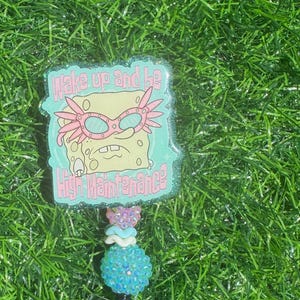 Beaded Badge Reel