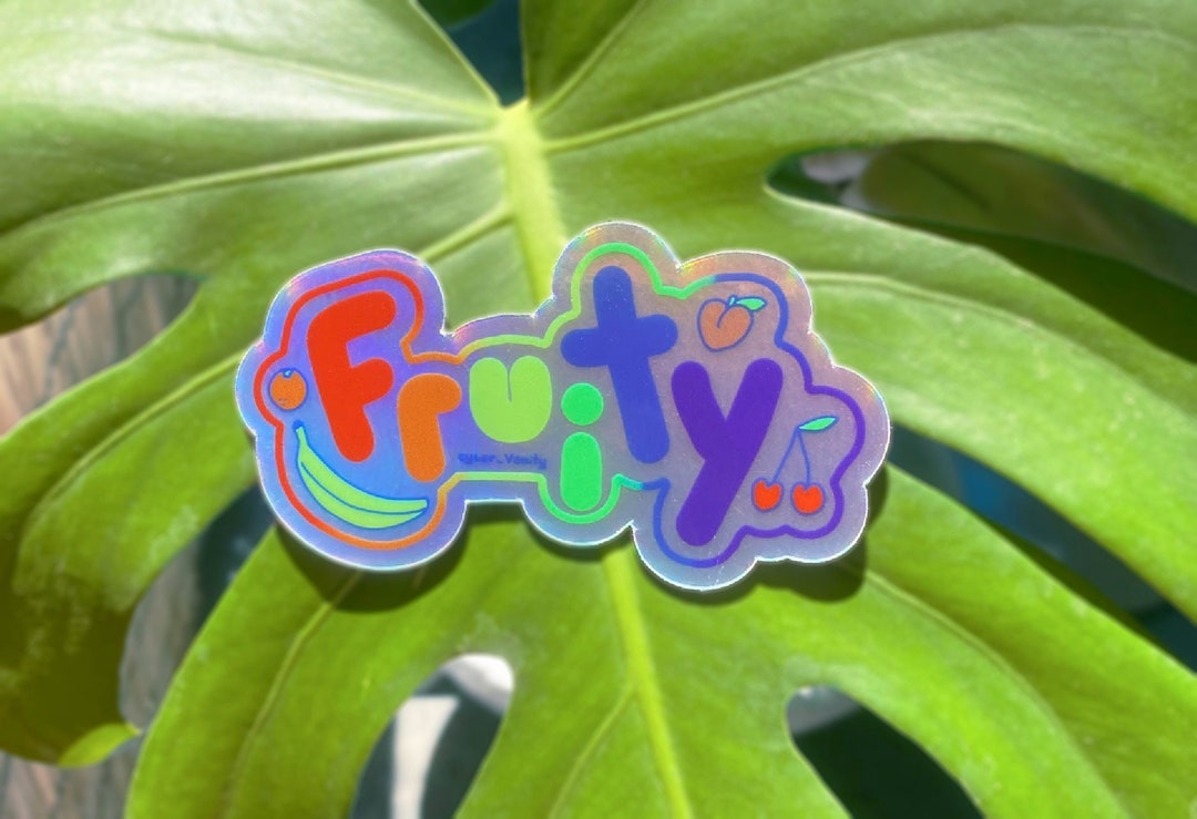 Sticker Frooty Fruity Sticker - Etsy