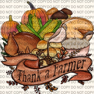 Thank a Farmer PNG