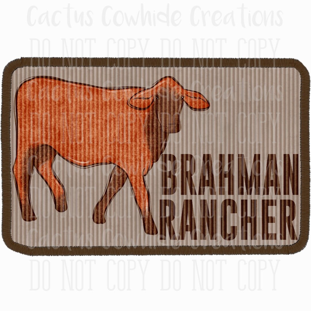 Brahman Rancher PNG - Etsy