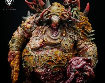 Grimdark Great Unclean One/King of Ruin Miniature: Pro Painted Commission