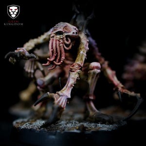 MALSTRAIN GENESTEALER x 6  and TYRAMITES x 4 Commission *Pro Painted*